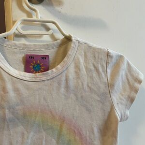 unif rainbow baby tee